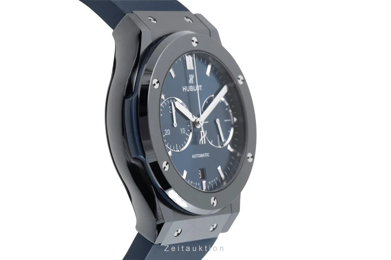Hublot Classic Fusion chronograph ceramic automatic men's watch 521.CM.7170.RX LP: 13200EUR [2600537]