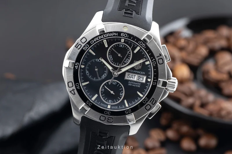 Tag Heuer Aquaracer chronograph steel automatic men's watch CAF2010 [2507146]