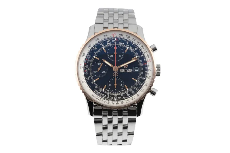 Breitling Navitimer chronograph steel / gold automatic men's watch U13324211B1A1 [2600065]