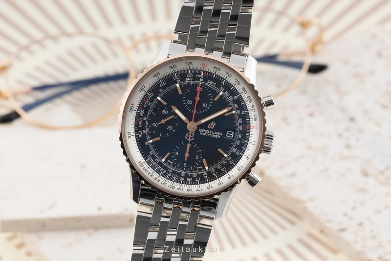 Breitling Navitimer chronograph steel / gold automatic men's watch U13324211B1A1 [2600065]