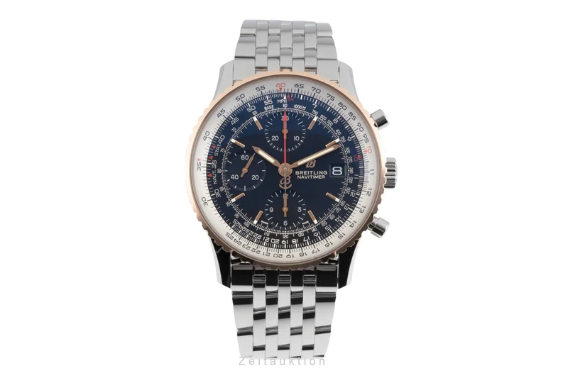 Breitling Navitimer chronograph steel / gold automatic men's watch U13324211B1A1 [2600065]