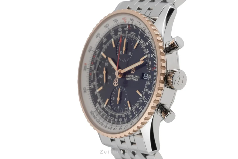 Breitling Navitimer chronograph steel / gold automatic men's watch U13324211B1A1 [2600065]