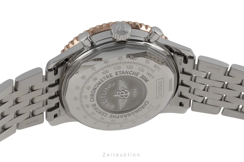 Breitling Navitimer chronograph steel / gold automatic men's watch U13324211B1A1 [2600065]