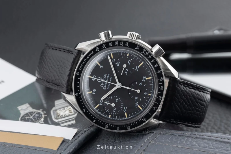 Omega Speedmaster chronograph steel automatic men's watch 3510.50.00 LP: 5700EUR [2600320]