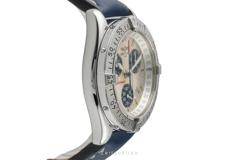Breitling Transocean chronograph steel quartz men's watch A53040.1 [2600691]