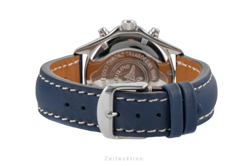 Breitling Transocean chronograph steel quartz men's watch A53040.1 [2600691]