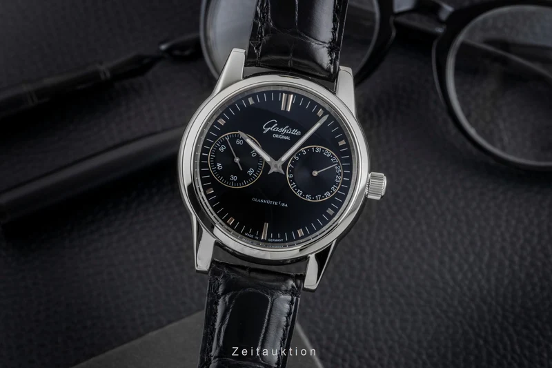 Glashütte Senator steel automatic men's watch 39-58-01-02-04 [2600158]