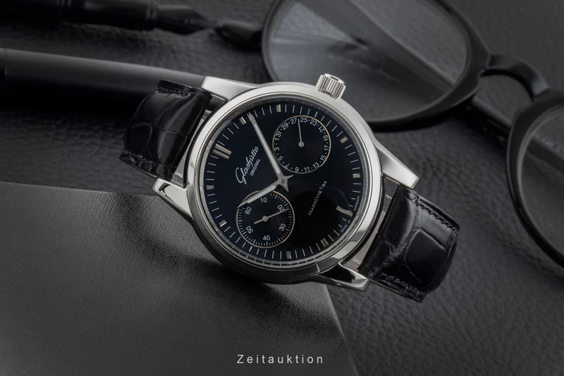 Glashütte Senator steel automatic men's watch 39-58-01-02-04 [2600158]