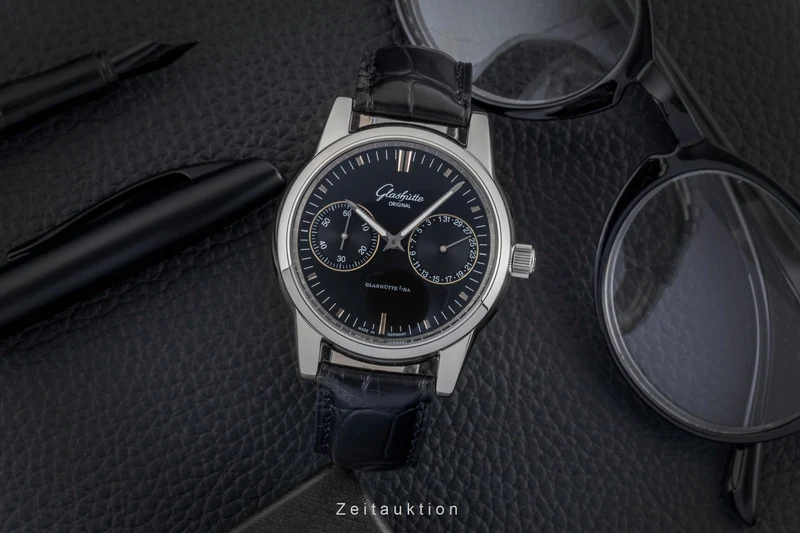 Glashütte Senator steel automatic men's watch 39-58-01-02-04 [2600158]