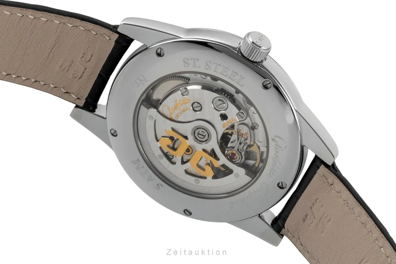 Glashütte Senator steel automatic men's watch 39-58-01-02-04 [2600158]