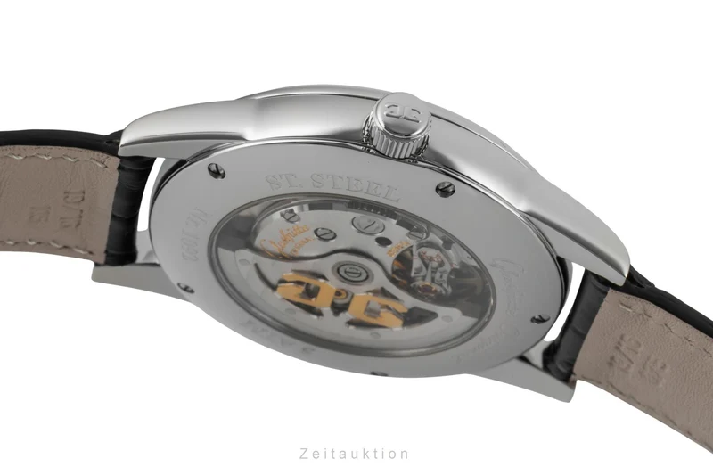 Glashütte Senator steel automatic men's watch 39-58-01-02-04 [2600158]