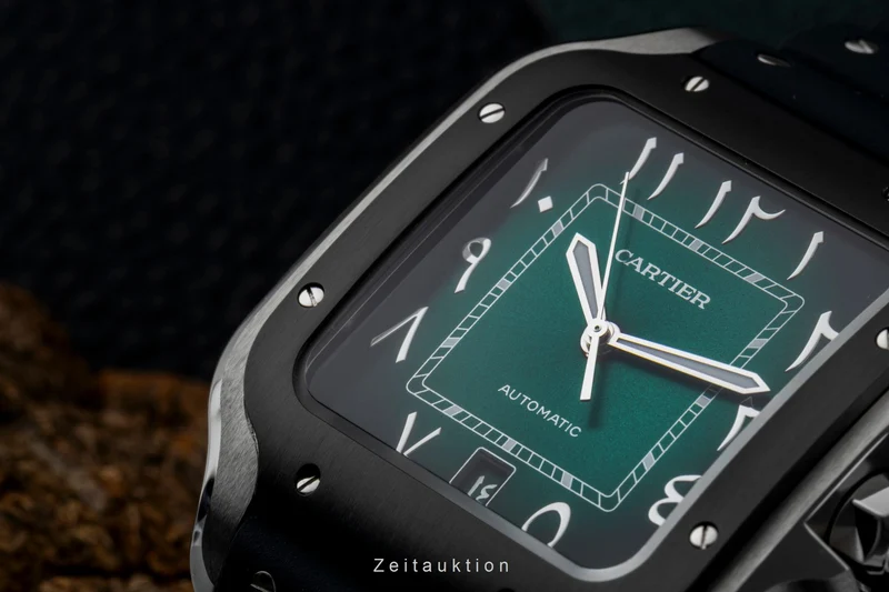 Cartier Santos steel automatic men's watch WSSA0055 [2600804]