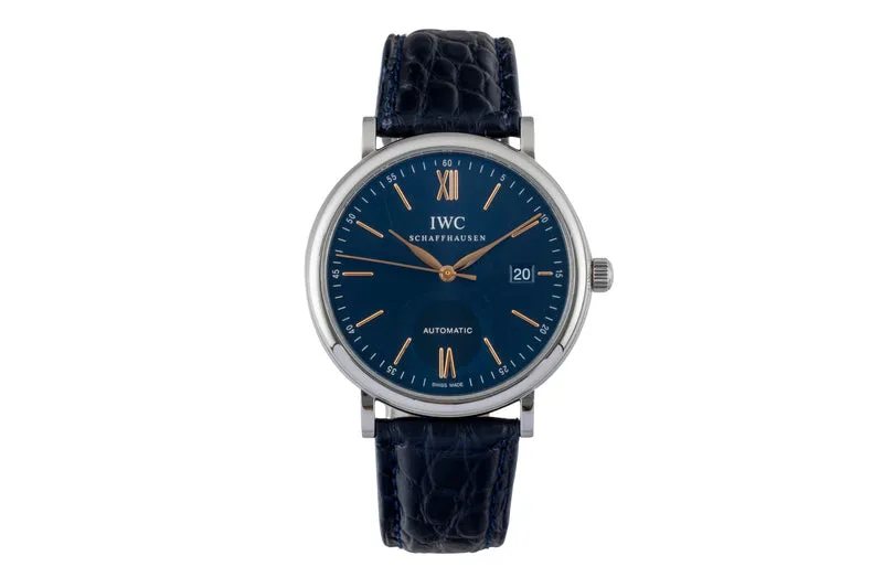 IWC Portofino steel automatic men's watch IW356523 LP: 5300EUR [2600834]