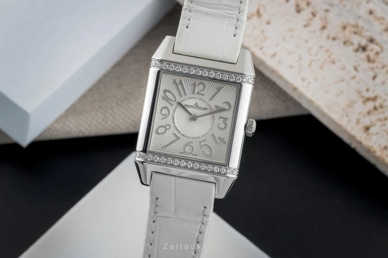 Jaeger LeCoultre Reverso steel quartz women's watch Q7038720 , 234.8.47 [2600756]