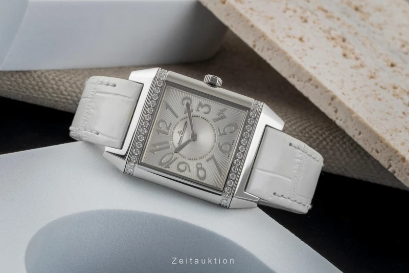 Jaeger LeCoultre Reverso steel quartz women's watch Q7038720 , 234.8.47 [2600756]