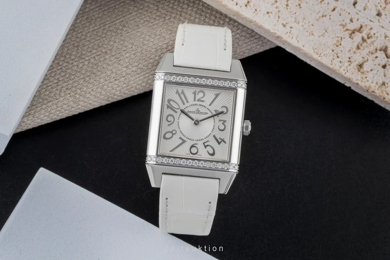 Jaeger LeCoultre Reverso steel quartz women's watch Q7038720 , 234.8.47 [2600756]