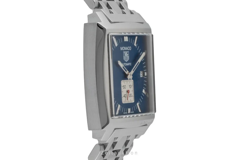 Tag Heuer Monaco steel automatic men's watch WW2111 [2600364]