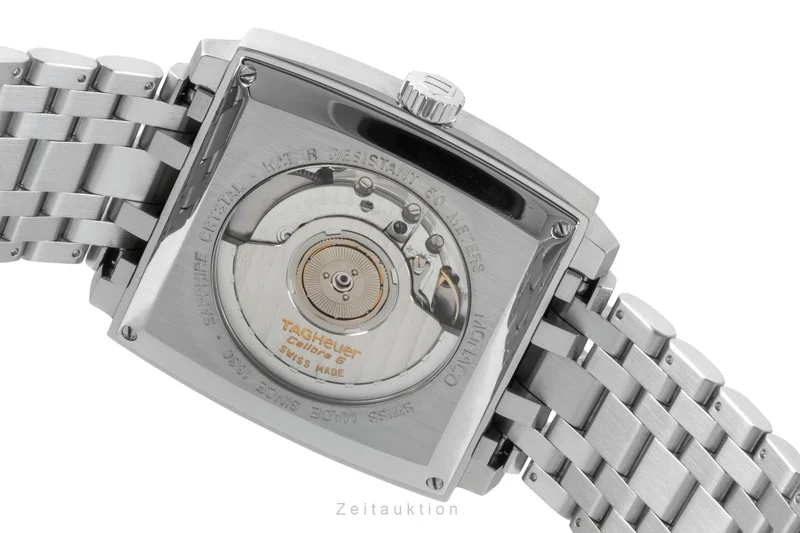 Tag Heuer Monaco steel automatic men's watch WW2111 [2600364]