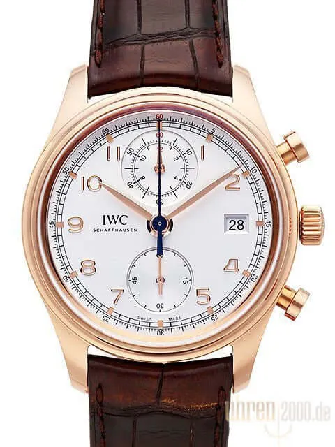 IWC Portugieser Classic Chronograph IW390402 18 kt Rosegold