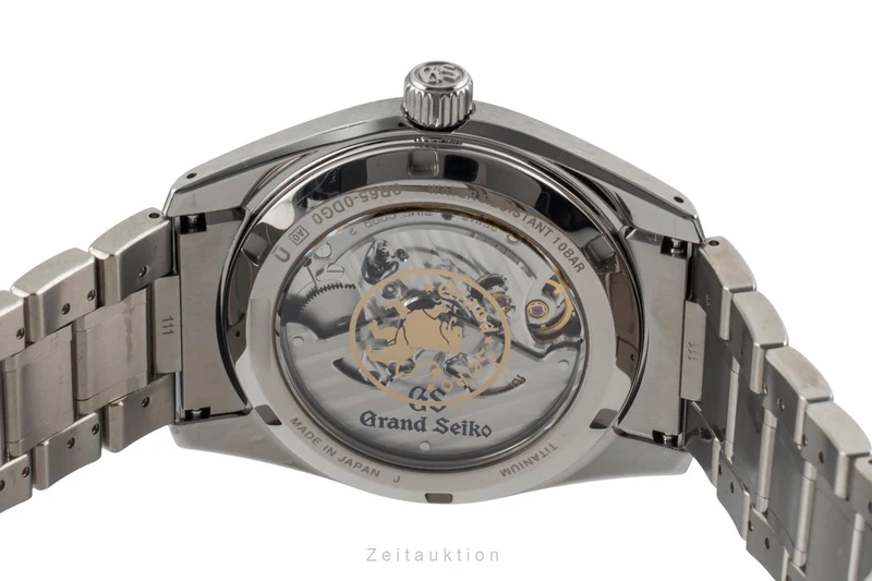 Grand Seiko Heritage Collection titanium automatic men's watch SBGA445/SBGA415 LP: 7500EUR [2600762]