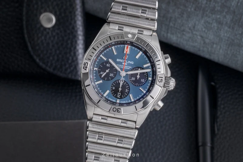 Breitling Chronomat chronograph steel automatic men's watch AB0134101C1A1 LP: 9400EUR [2507550]