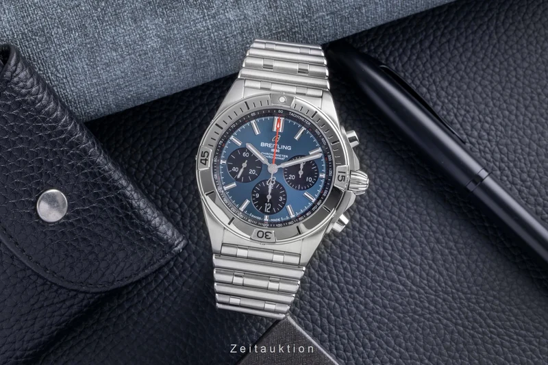 Breitling Chronomat chronograph steel automatic men's watch AB0134101C1A1 LP: 9400EUR [2507550]