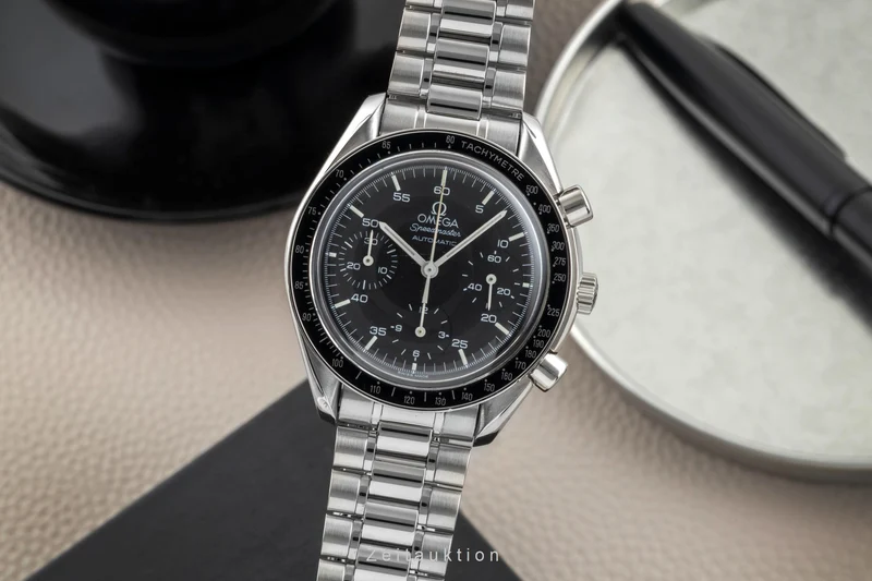Omega Speedmaster chronograph steel automatic men's watch 3510.50.00 LP: 6100EUR [2507522]