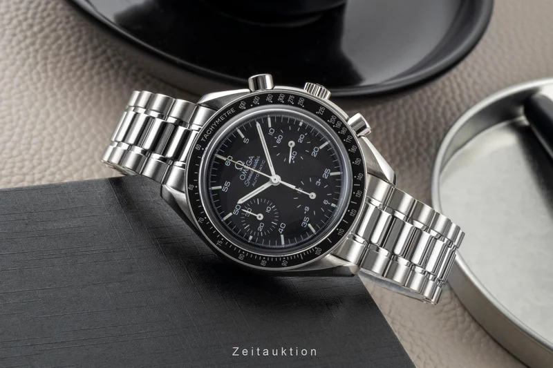 Omega Speedmaster chronograph steel automatic men's watch 3510.50.00 LP: 6100EUR [2507522]
