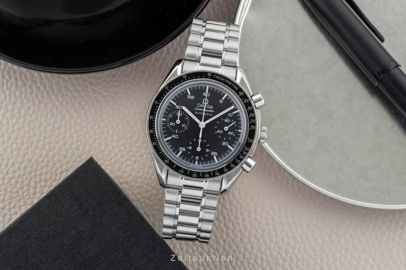 Omega Speedmaster chronograph steel automatic men's watch 3510.50.00 LP: 6100EUR [2507522]