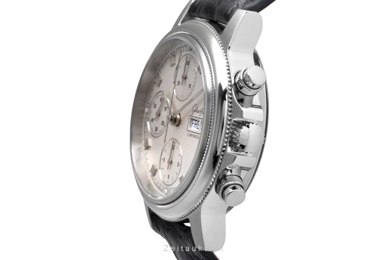 Glashütte chronograph steel automatic men's watch [2600412]