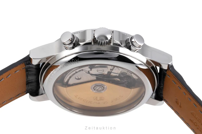 Glashütte chronograph steel automatic men's watch [2600412]