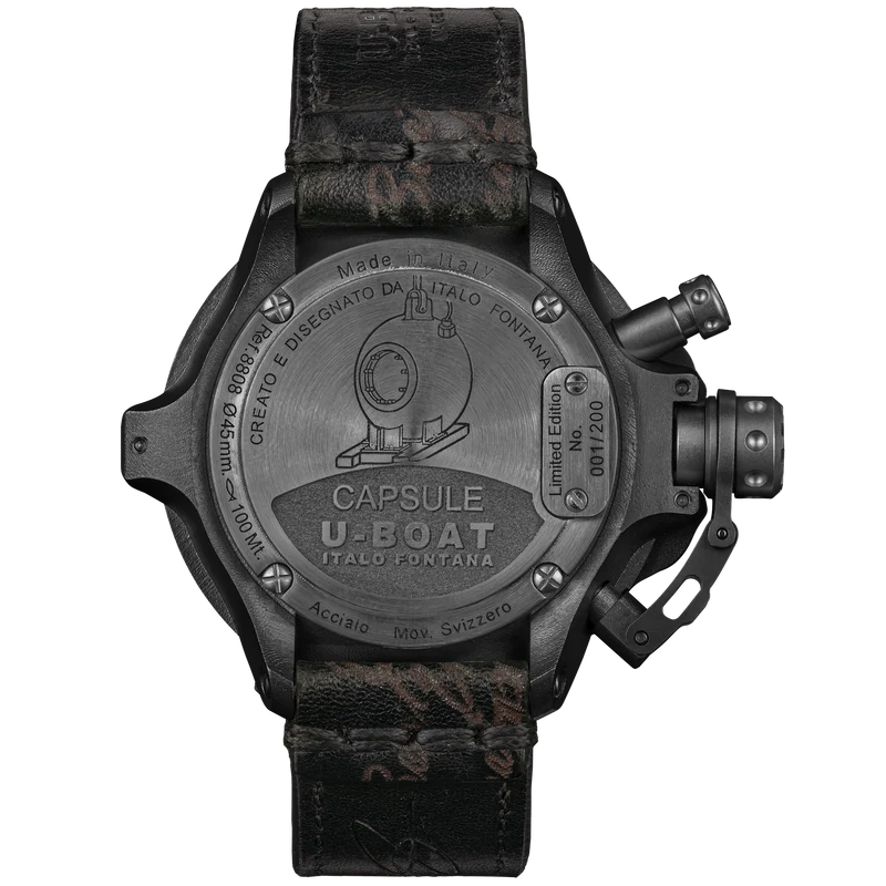 U-Boat Capsule 45 PVD BK BL