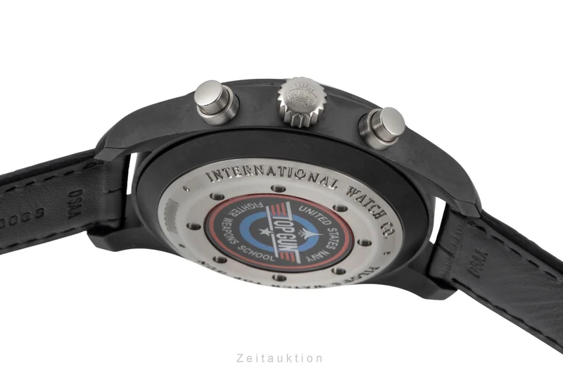 IWC Fliegerchronograph chronograph ceramic / titanium automatic men's watch IW388001 LP: 9900EUR [2600521]