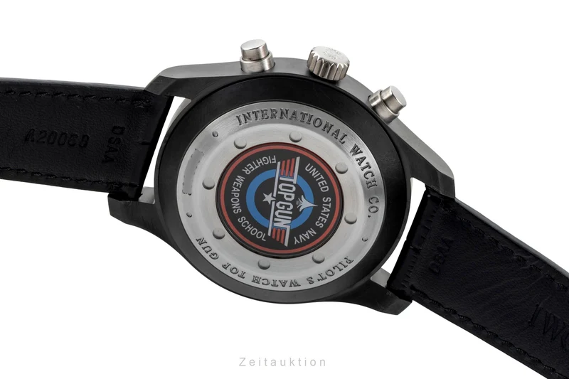 IWC Fliegerchronograph chronograph ceramic / titanium automatic men's watch IW388001 LP: 9900EUR [2600521]
