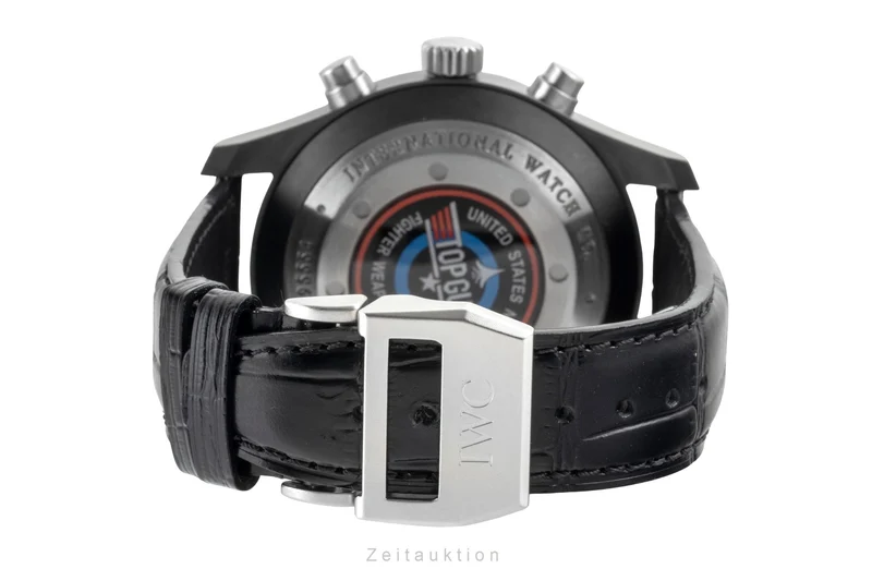 IWC Fliegerchronograph chronograph ceramic / titanium automatic men's watch IW388001 LP: 9900EUR [2600521]