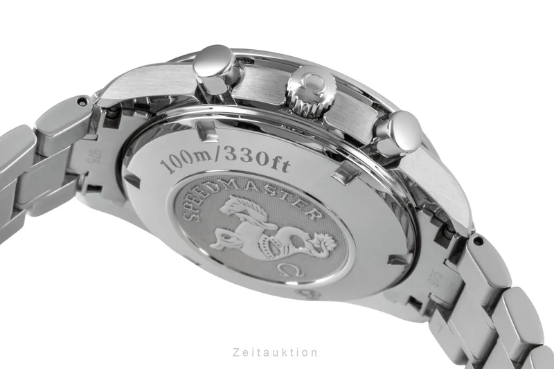Omega Speedmaster chronograph steel automatic men's watch 323.30.40.40.06.001 LP: 6100EUR [2507110]
