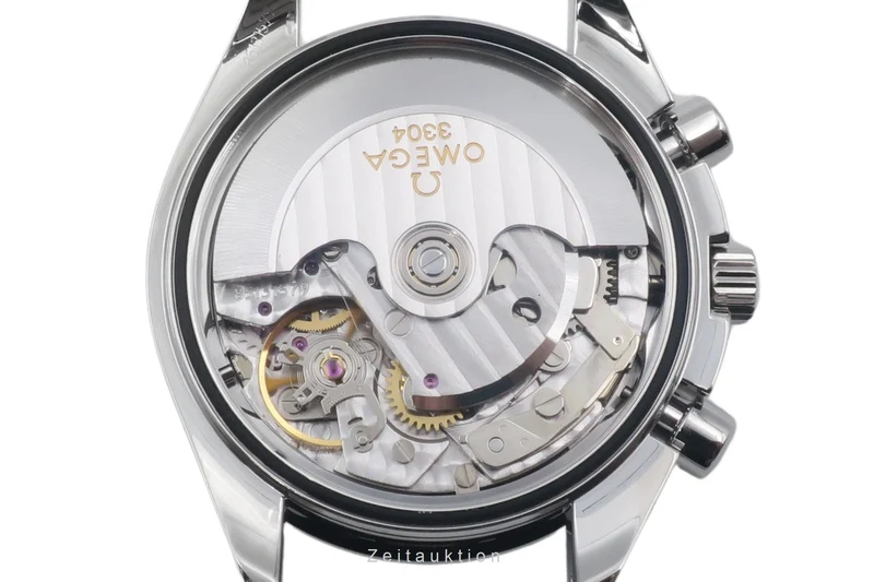 Omega Speedmaster chronograph steel automatic men's watch 323.30.40.40.06.001 LP: 6100EUR [2507110]