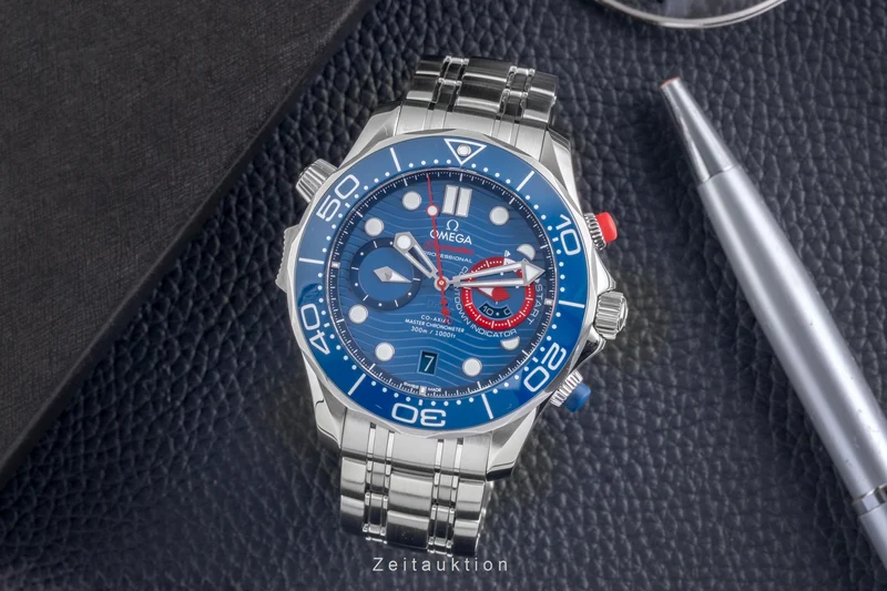 Omega Seamaster chronograph steel automatic men's watch 210.30.44.51.03.002 [2600686]