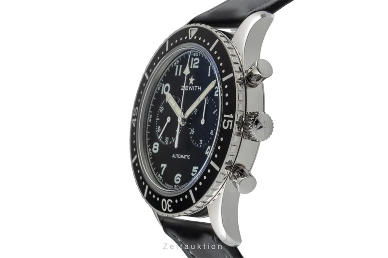 Zenith Pilot chronograph steel automatic men's watch 03.2240.4069 Limited [2600727]