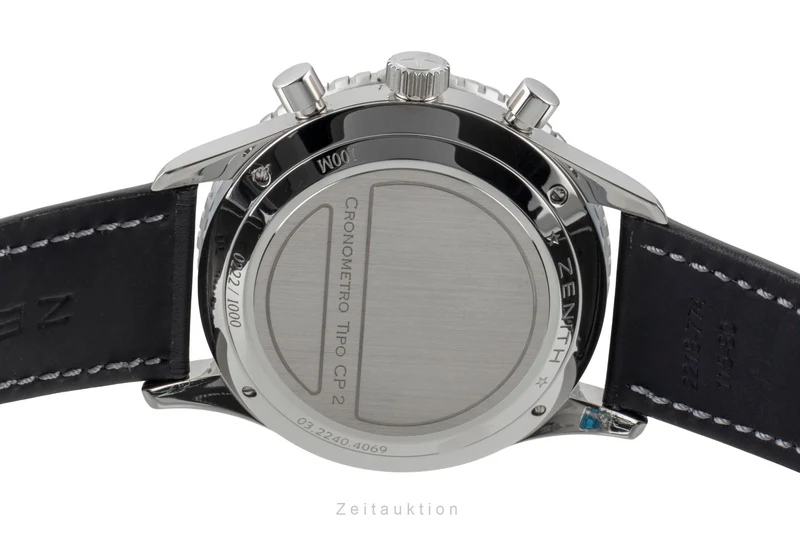 Zenith Pilot chronograph steel automatic men's watch 03.2240.4069 Limited [2600727]