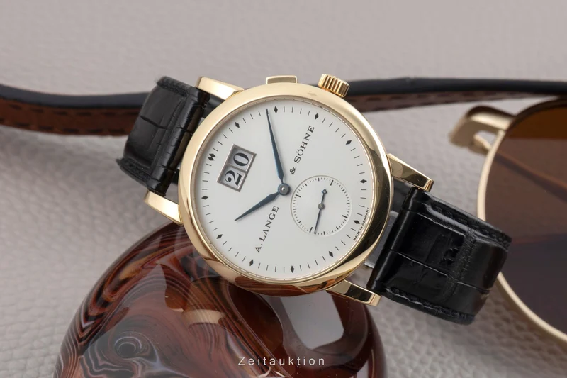 A. Lange & Söhne Saxonia 18 ct gold manual winding men's watch 105.022 [2600115]