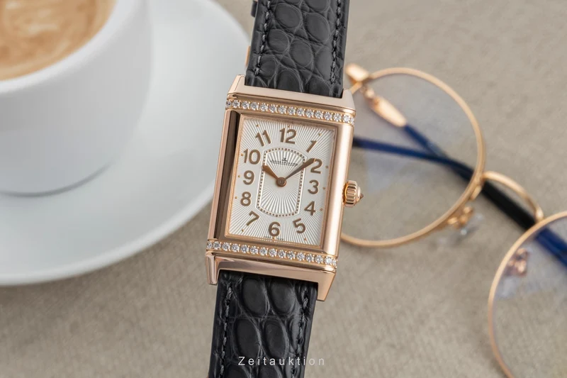 Jaeger LeCoultre Reverso 18 ct red gold manual winding women's watch Q3202421, 268.2.86 [2600612]