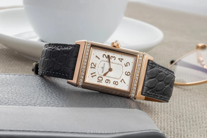 Jaeger LeCoultre Reverso 18 ct red gold manual winding women's watch Q3202421, 268.2.86 [2600612]