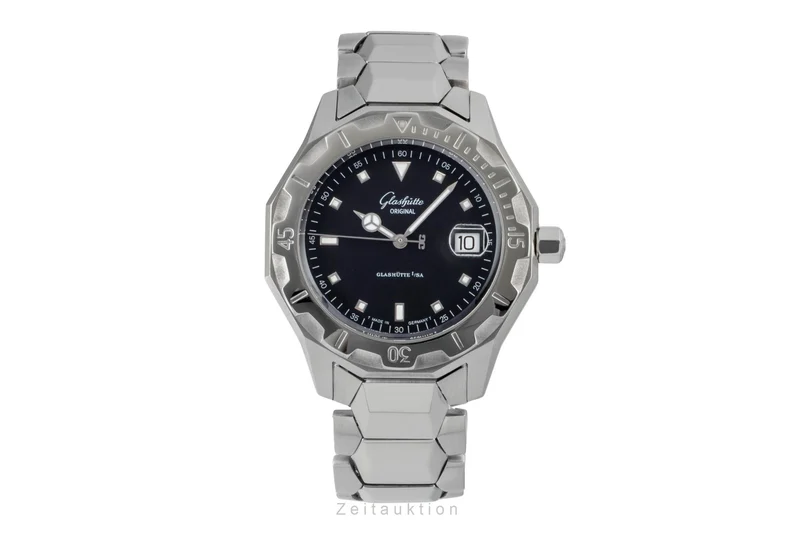 Glashütte Sport Evolution steel automatic men's watch 1-10-33-40-81-04 [2507471]