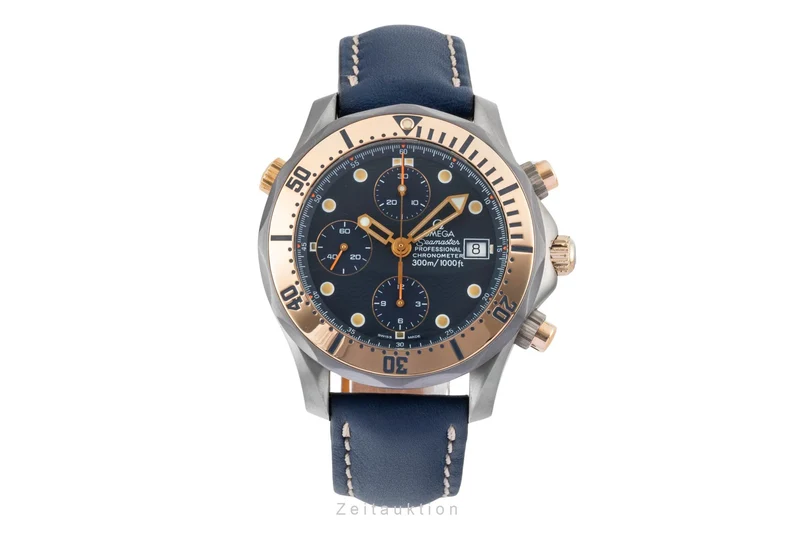 Omega Seamaster chronograph titanium / gold automatic men's watch 2296.80.00 [2507502]