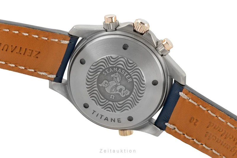 Omega Seamaster chronograph titanium / gold automatic men's watch 2296.80.00 [2507502]