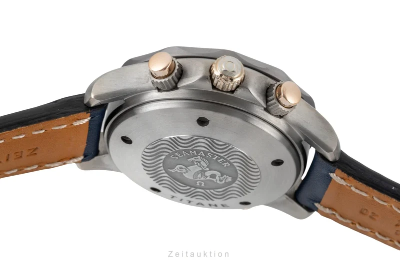 Omega Seamaster chronograph titanium / gold automatic men's watch 2296.80.00 [2507502]