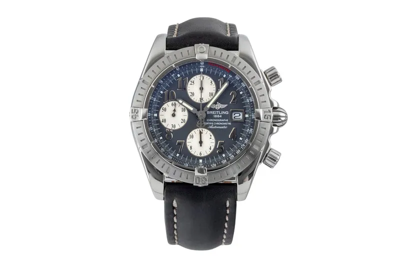 Breitling Evolution chronograph steel automatic men's watch A13356 [2600564]