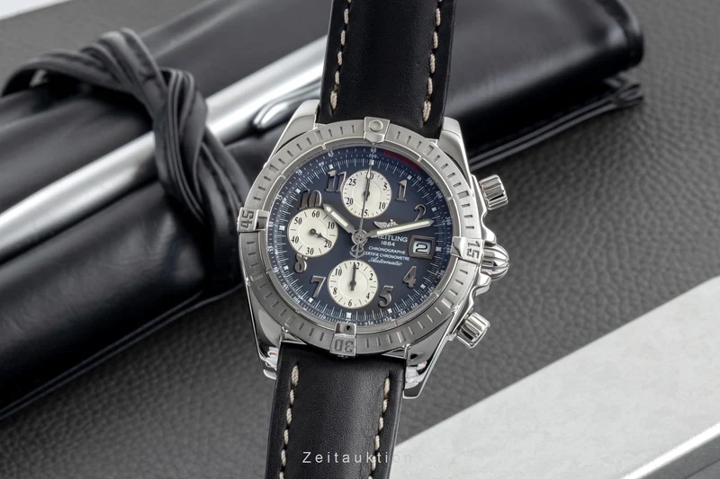 Breitling Evolution chronograph steel automatic men's watch A13356 [2600564]