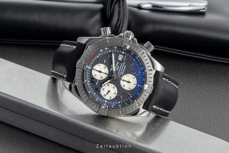 Breitling Evolution chronograph steel automatic men's watch A13356 [2600564]